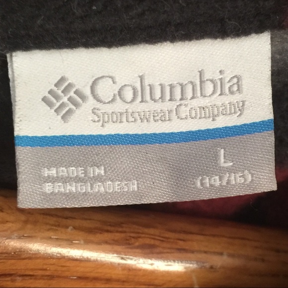 Columbia Boys Fleece Jacket Plaid Full Zip - Picture 9 of 10